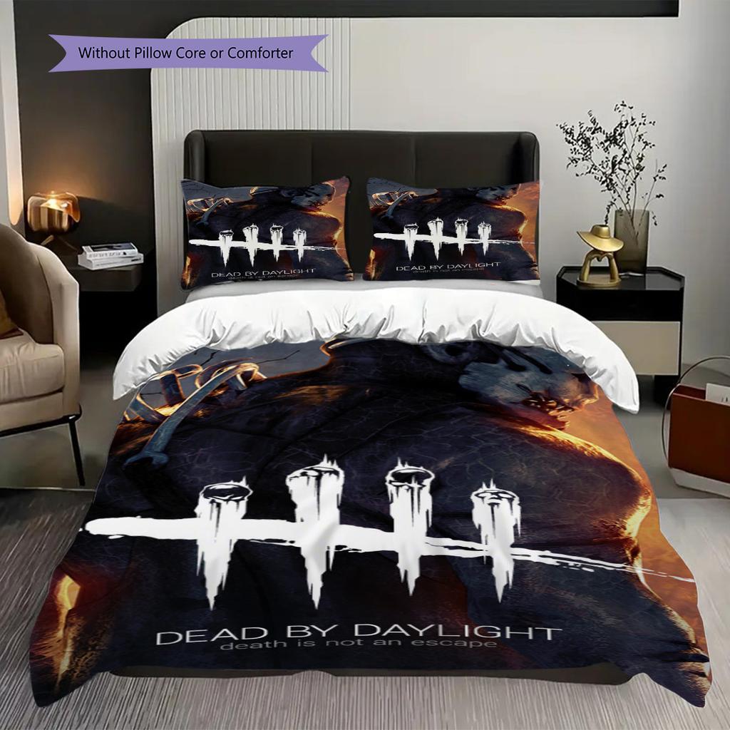 Dead Daylight Comforter Set Bedding 1 Duvet Cover 2 Pillowcase Without Core Duvet Cover And Pillowcase Christmas Birthday Gift