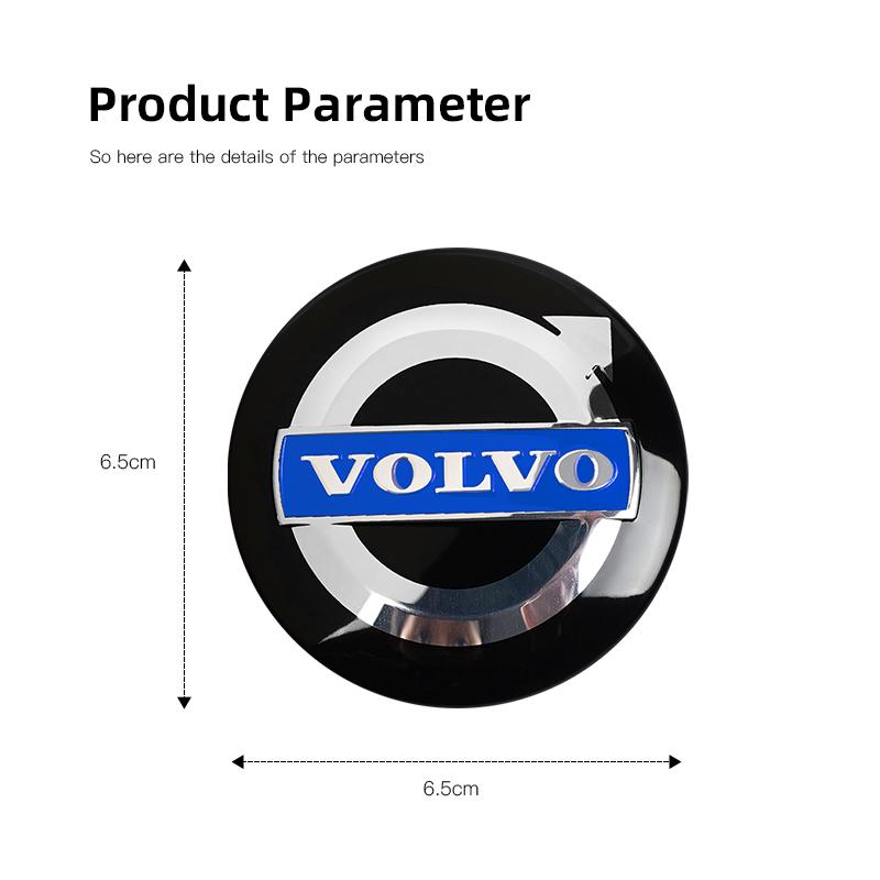 4Pcs Volvo Car Wheel hub cover Wheel Center Cap For Volvo ES90 EC40 EX40 EM90 XC90 V90 V60 XC60 V40 S80 S60 S90 C40 XC40 V70 C30