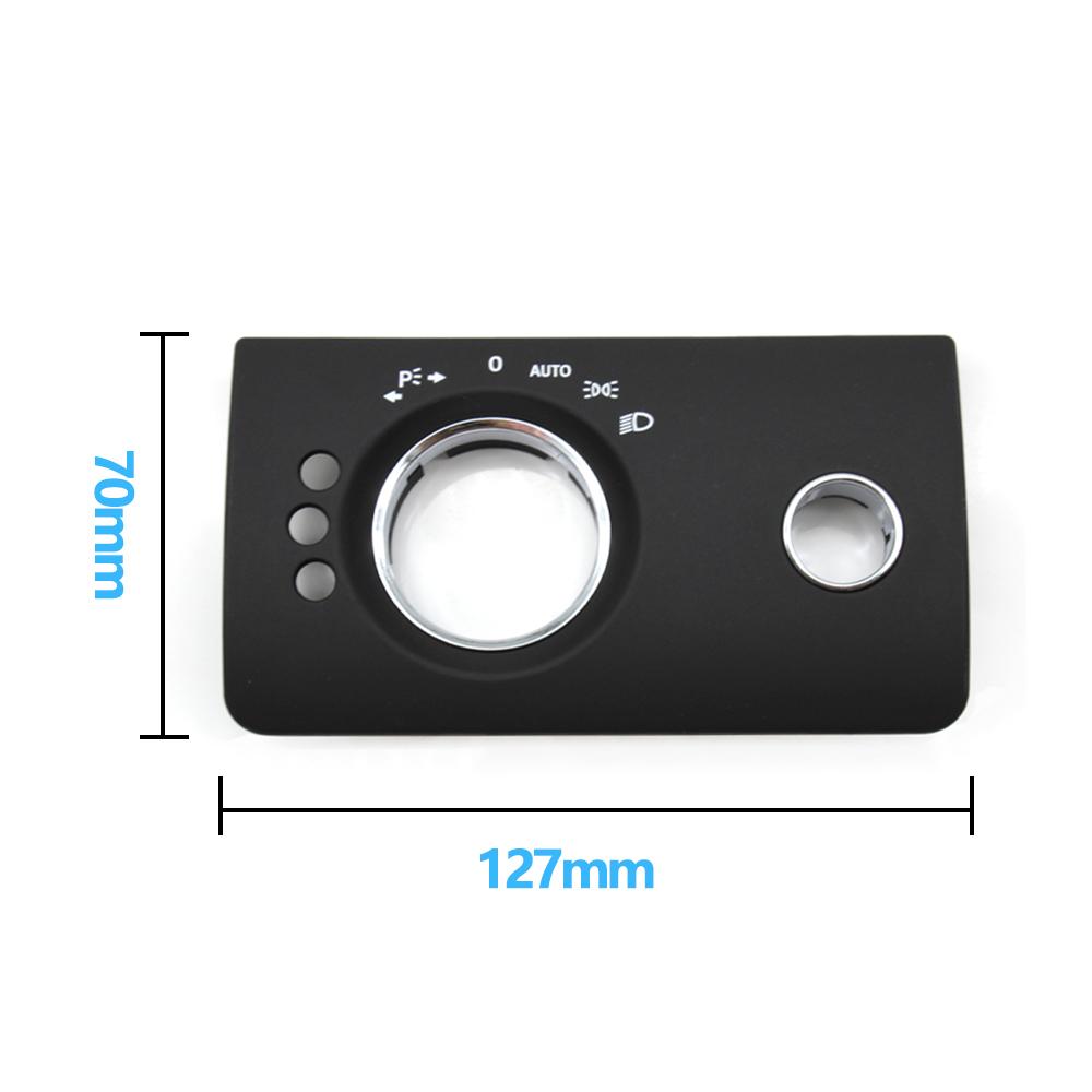 Аксессуары для салона автомобиля, передняя фара, кнопка переключения панели, накладка для Benz W164 ML GL 300 350 450 500