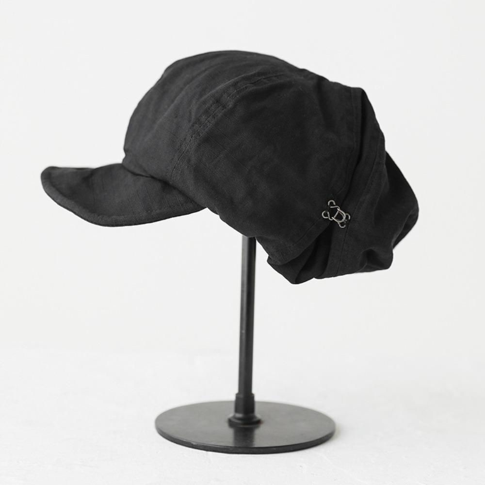 Casual Plus Size Newsboy Caps Cotton Dome Painters Hats Literary Cap