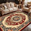European Style Luxury Living Room Carpet Persian Home Decor Bedroom Bedside Soft Floor Mat Lounge Coffee Tables Non-slip Rug