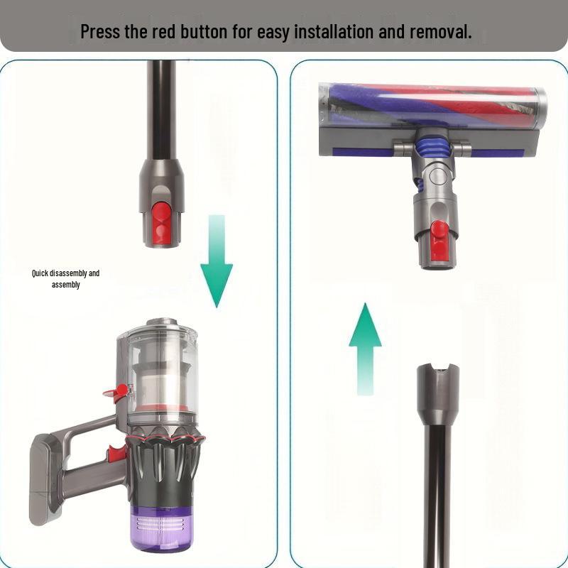 Металлический проводящий удлинительный шланг Dyson V10/V12 Slim Аксессуары для пылесоса