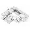 2Pcs Stainless Steel Home Wood Door Silent Hinge Hardware Accessories No Need of Slotting