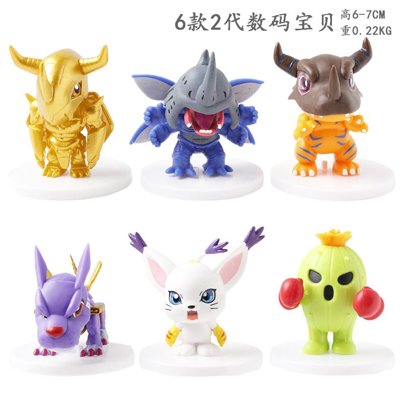 Digimon Adventure Figure Candy Toys Agumon Gabumon Patamon Gatomon Action Figure Model Collectible Doll Ornament