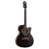 Zemaitis Denim Black Electric Acoustic Guitar CAF-85HCW