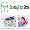 7Pcs 100% Organic Bamboo Panty Liner Set Reusable & Waterproof & Super Avsorbent