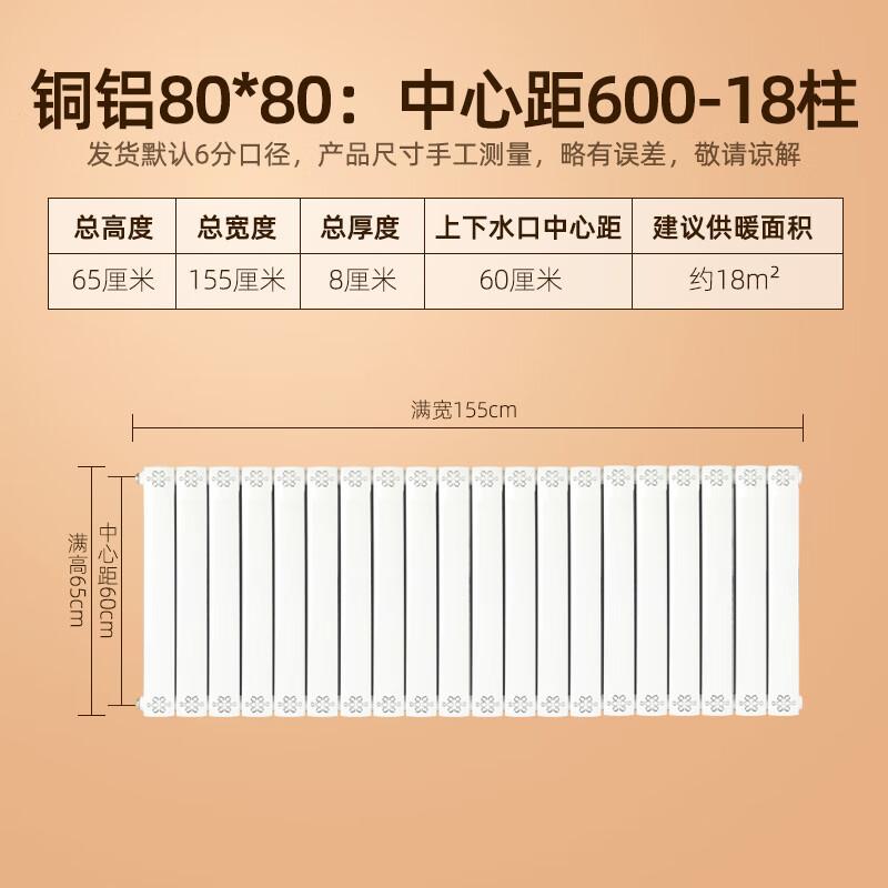 Xinyu XY-3520 8080 Медно-алюминиевый композитный настенный радиатор