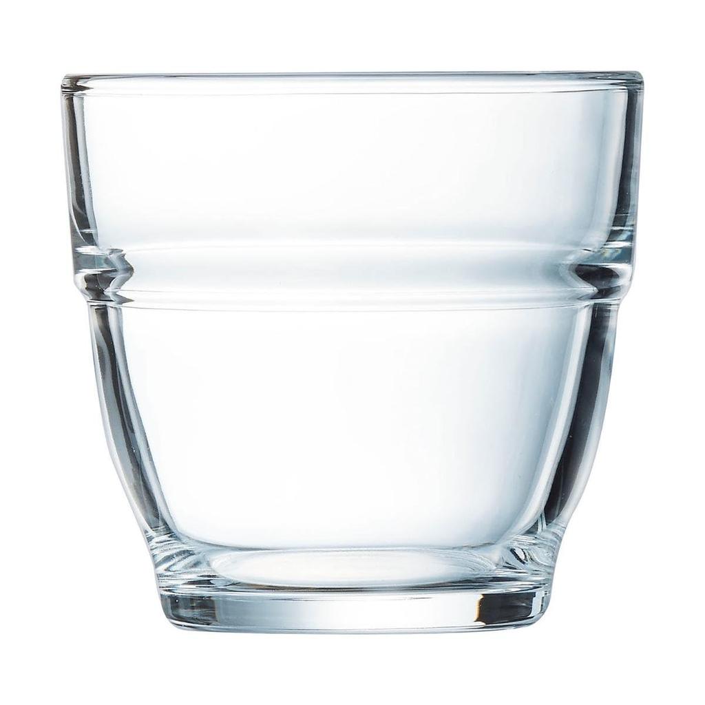 Arcoroc Ark International Forum Tumbler, 230cc, 50829, Fully Tempered Soda Glass, France (Pack of 6), RHO64