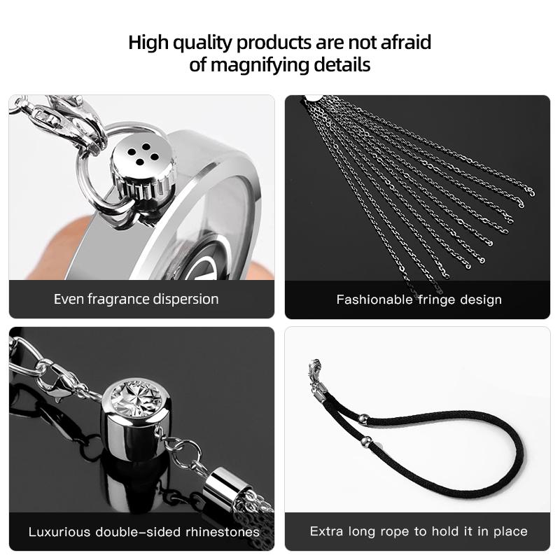 Автомобильный освежитель воздуха, парфюмерный подвесной диффузор для Citroen C3 C5 AIRCROSS C5X C4 Cactus PICASSO e-C3 e-C4 Celysee C1 C6 C2