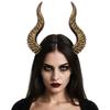 Gothic Devil Horns Headbands Adjustable Party Hair Accessory For Women Men Costume Weddings Elegant Hairband