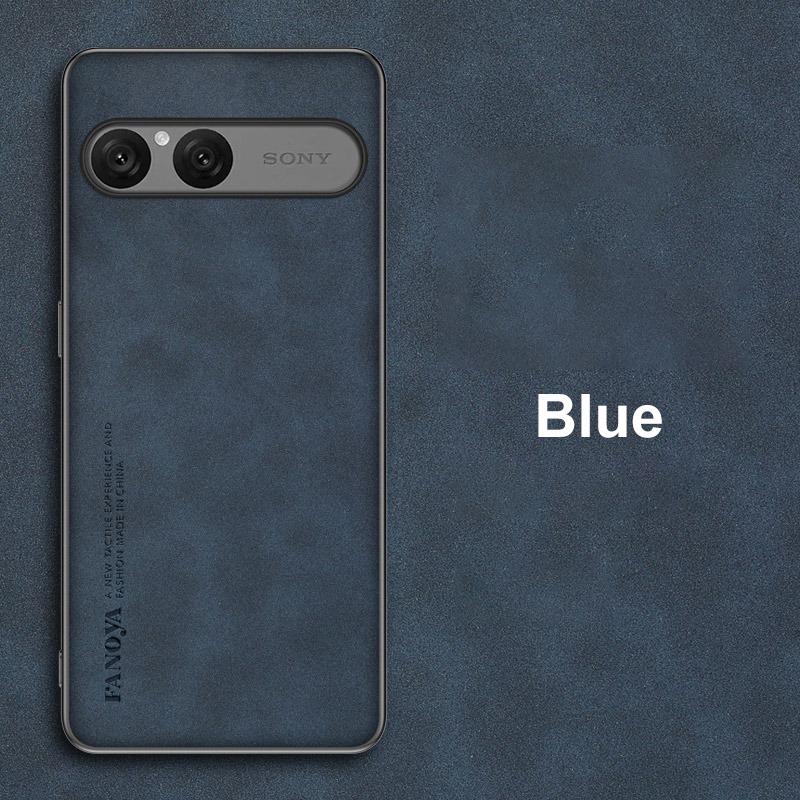 Для Sony Xperia 10 VII 10VII Чехол Роскошный Чехол из ПУ кожи для телефона Для Sony Xperia10 VII Задняя крышка Силиконовая Противоударная защита