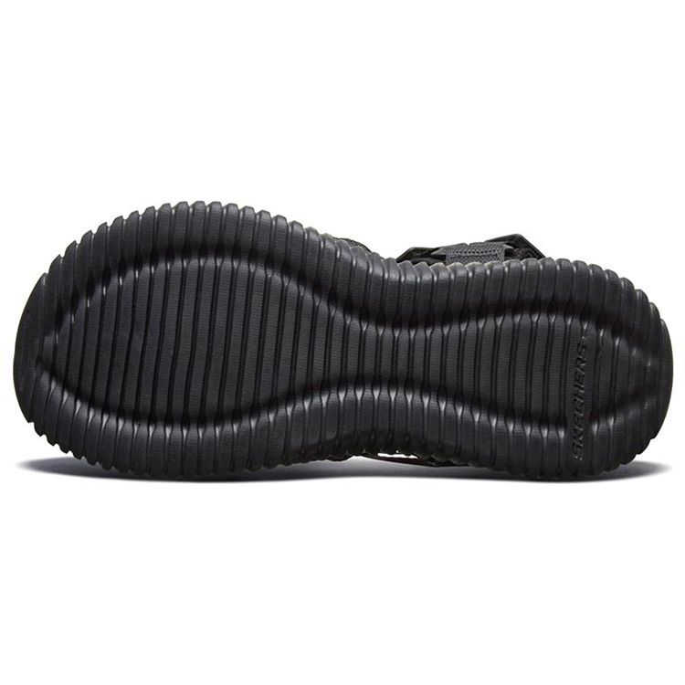 Skechers Спортивные сандалии Elite Flex на липучке Мужские Сандалии Черный 51722-BBK