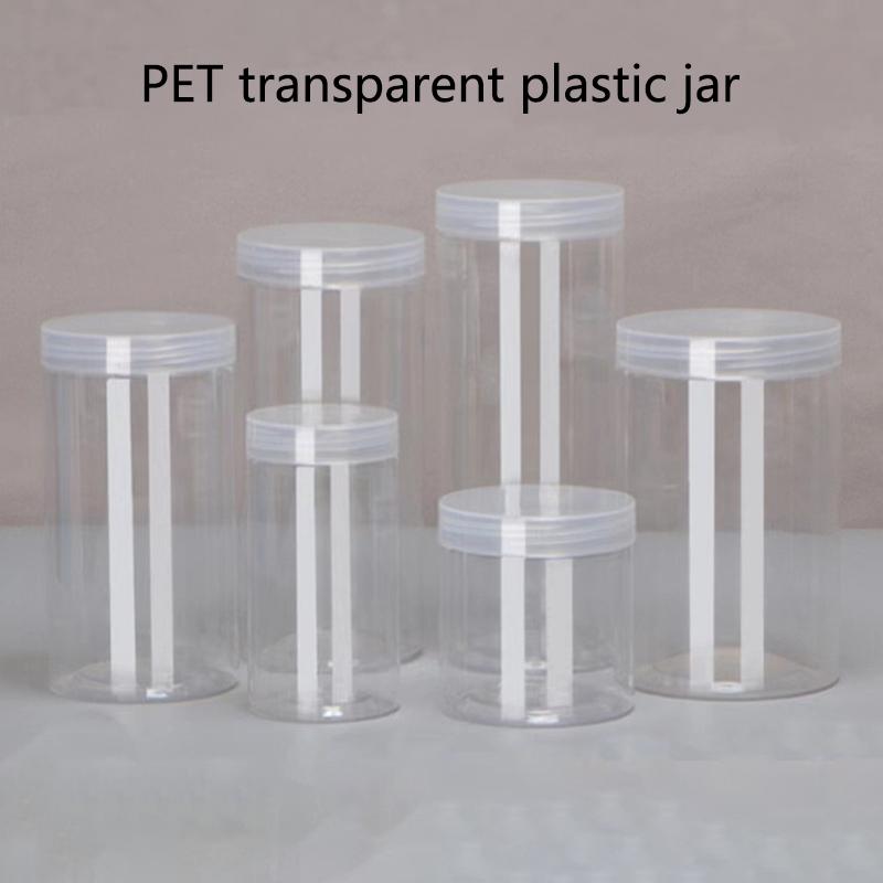 Прозрачный герметичный резервуар, герметичная банка с крышкой, круглое ведро для хранения, банки для орехов, разное, емкость для зерна, пластиковая бутылка