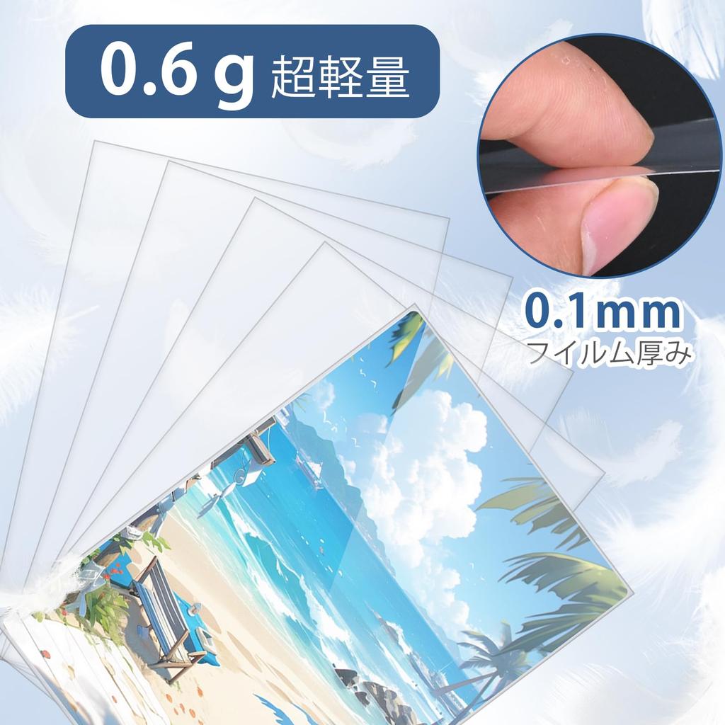 Внутренний чехол Однослойный чехол для карт Идеальный размер 64 x 89 мм 400 штук Защитный чехол для карт Вертикальный чехол Прозрачная мягкая коллекционная карта Pokeka Торговая карта Just