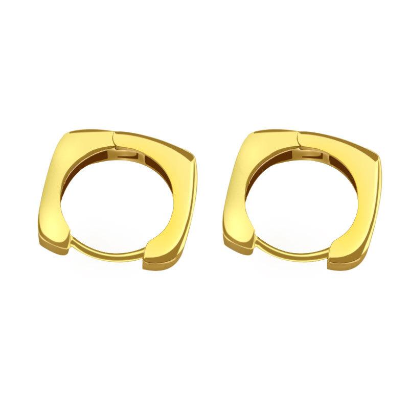 Серьги геометрического размера для женщин, холодный стиль, универсальный новый стиль