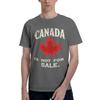 Unisex Elbows Up Canada Is Not For Sale T Shirts Cotton Clothing Beach Short Sleeve TShirt O Neck Trendy Cool Tee Shirt Plus Size