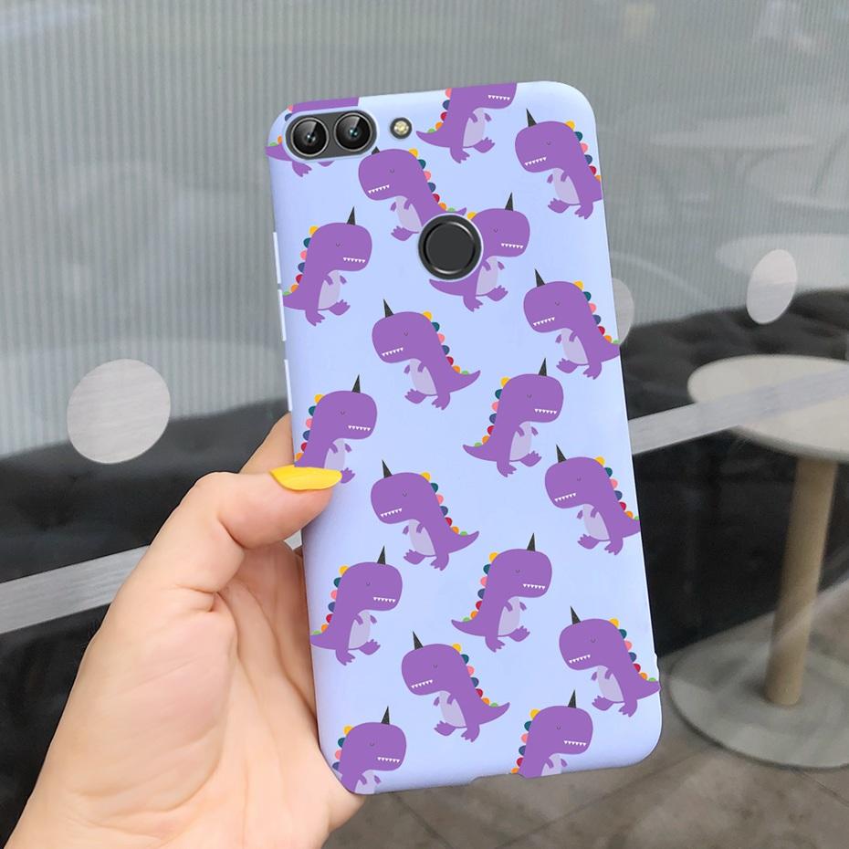 Для Huawei P Smart Чехол на для Coque Huawei P Smart Psmart Z 2019 2018 Чехол-обложка ТПУ Смешная Раскраска Мягкий Силикон Чехлы для Телефона