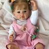 55cm Simulation Rebirth Doll Gummed Body Reborn Doll Vinyl Vinyl Barbie Doll Girls Toy
