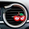 Автомобильные освежители воздуха Прекрасные фруктовые подвески Зажим-диффузор для автомобиля Декорации Вентиляционное отверстие автомобиля Декорация автомобильного парфюма
