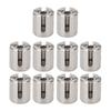 10Pcs Cross Cable Clamps 316 Stainless Steel Railing Wire Rope Clips Wall System Accessories 3mm