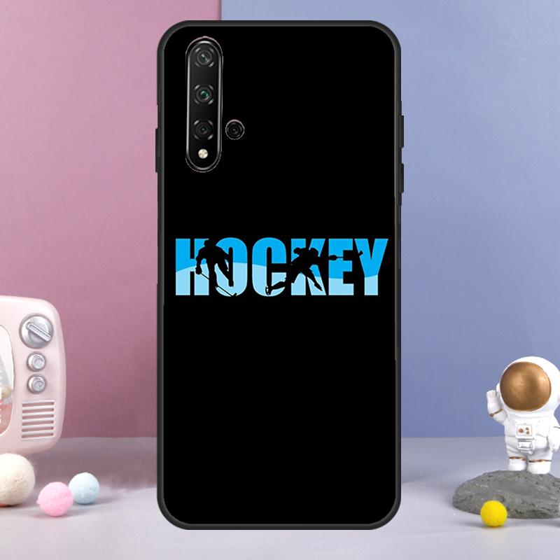 Спортивный чехол для Huawei Nova 9 10 SE 3i 7i 8i 11i 12i Y60 Y61 Y70 Y72 Y73 Y90 Y91 P20 P30 P40 Lite с изображением хоккейной площадки