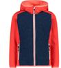 CMP Jacket FIX Hood Campari C653