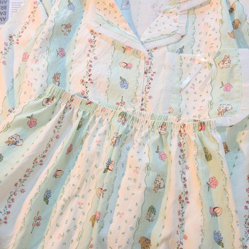 Комплект из 2 предметов пижамы для женщин осень-зима женская пижама ночная рубашка повседневная универсальная пижама