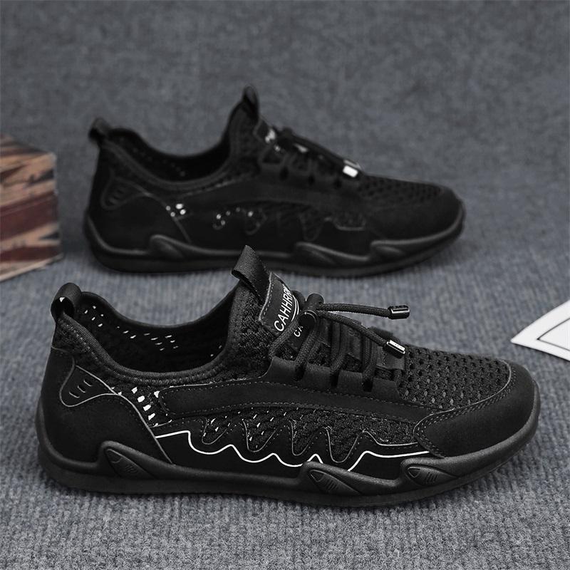 Fashion CYYTL Mesh Shoes For Men Summer Sneakers Breathable Casual Outdoor Running Tennis Platform Sports Hiking Designer Luxury Loafers