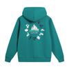 Толстовки Li Ning Унисекс Озерный Бирюзовый С Капюшоном Умеренные Другие AWDVB29-2