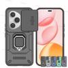 For Honor 400 Pro Global Case Slide Camera Len Cases Honor 400 Pro Global 5G Cover Shockproof Armor PC Phone Cover Honor 400 Pro