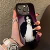 Чехол для телефона V-Ville H-HIM V-Valo для iPhone 15,17,11,14,13,16,12,E,Max,Plus,Air,Pro,Mini Черный матовый