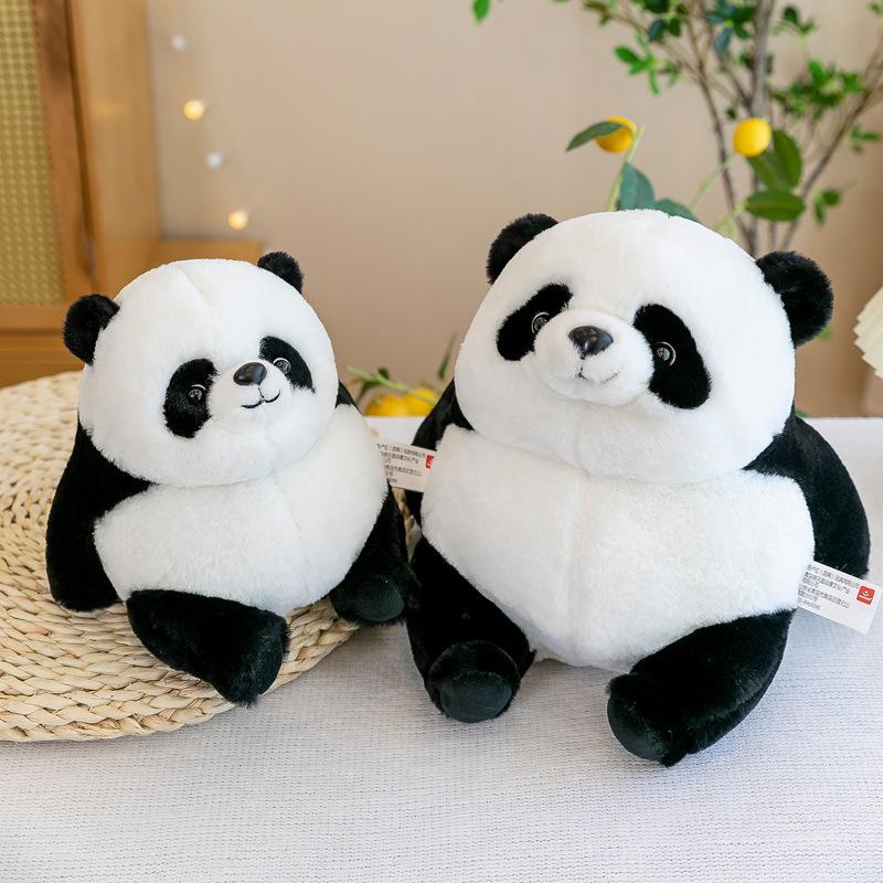 Fat pier doll cute national treasure panda plush toy forest small animal rag doll 8 inch