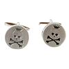 Kamakura Cufflinks Workshop Skull and Crossbone Cufflinks and Dc049 [Cufflinks Cufflinks]