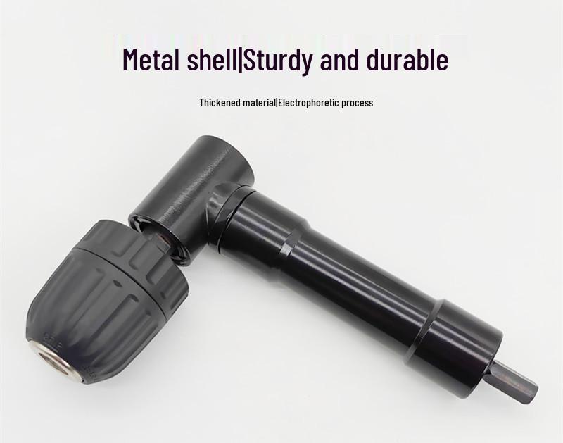 Угловой адаптер для дрели: Переходник для бит отвертки под углом 90 градусов с трехкулачковым патроном