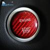 Carbon Fiber Engine Start Button Trim Cover for Mercedes C Class W205 GLC X253 ML GLE AMG 2014-2023