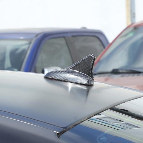 Real Carbon Fiber Shark Fin Antenna Cover Cap For Maserati Ghibli 2013-2016