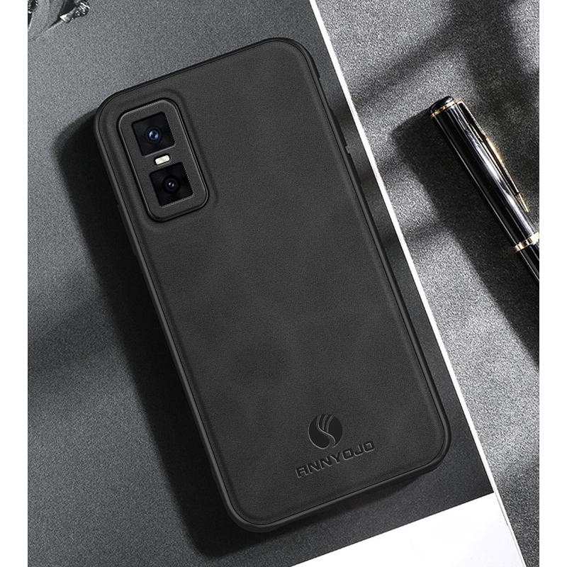 Матовый кожаный чехол с защитой от отпечатков пальцев для Infinix GT 30 Pro 5G GT30 Pro Ударопрочный чехол для телефона Аксессуары Чехлы