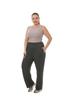 Women's Style Plus Size Pants Large Size Various Viscose Spring Summer Khaki Trousers
