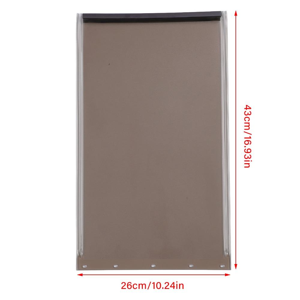TPU Made Dog Door Replacement Flap Shatterproof Flexible Pet Door Curtain  Door Mounted Access