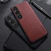 Чехол для Sony Xperia 1 V IV III VI VII 10 V IV III VI VII 5 II III IV V Простой дизайн Роскошная кожаная Деловая