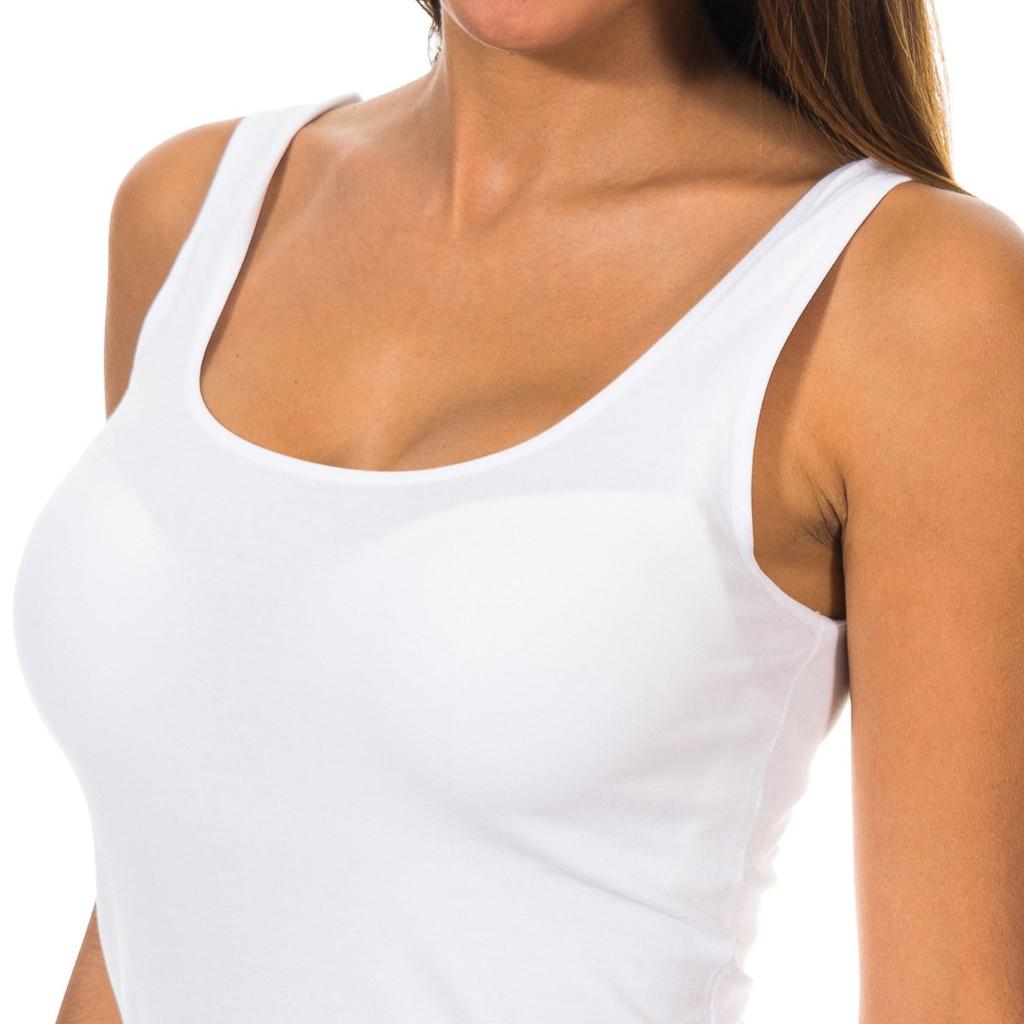 Camiseta Tirante Ancho escote redondo tejido ligero para Mujer 1045201