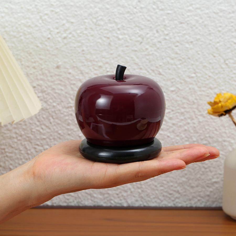 Держатели для зубочисток в форме яблока, Домашние украшения, несущие мир и радость, Банка для хранения зубной нити, Декоративные украшения для ресторана