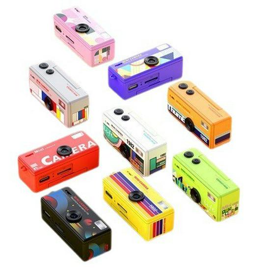 LK030 Компактная складная камера для детей: Портативная наружная камера-напальчник