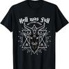 Hell Was Full So I Came Back Satanic Baphomet Devil T-Shirt