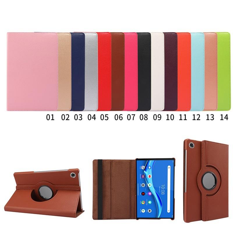 Case For Lenovo M10 FHD Plus 10.3" TB-X606F X606X M8 8.0"TB-8505F/8705F 360 Rotating Stand Tablet Cover for Lenovo Tab M10 HD TB-X605 X505 X306 10.1"