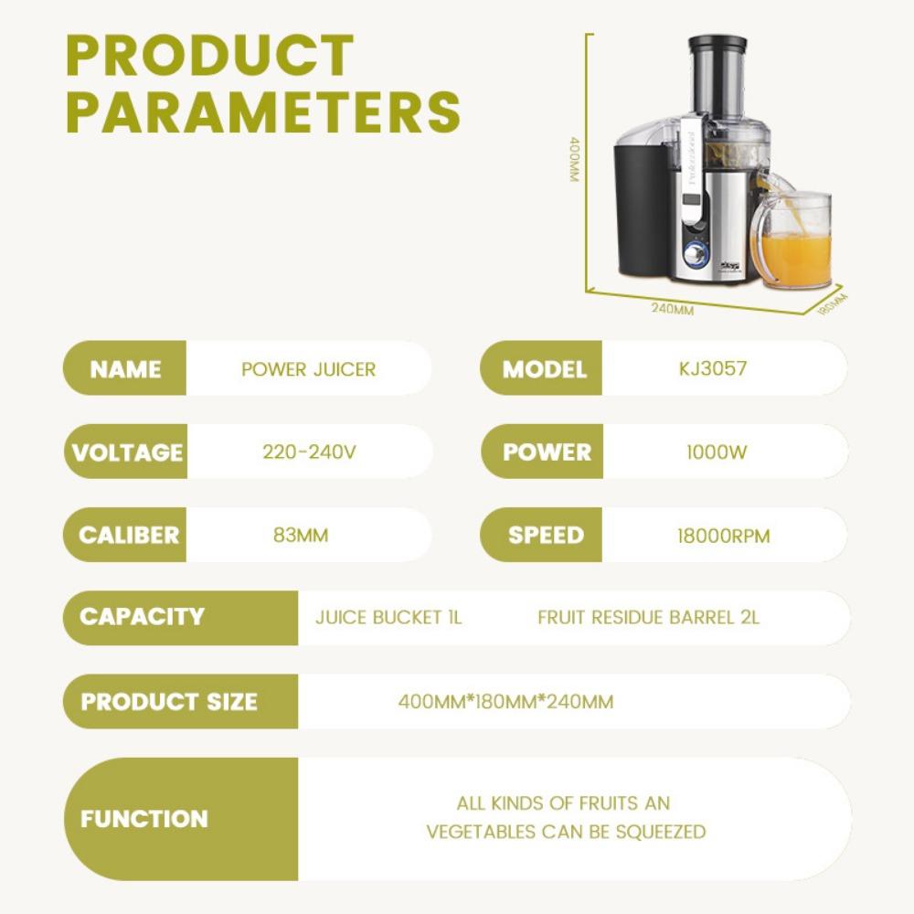 Оригинальная соковыжималка, бытовая многофункциональная соковыжималка для отделения остатков сока, маленькая соковыжималка для медленного измельчения