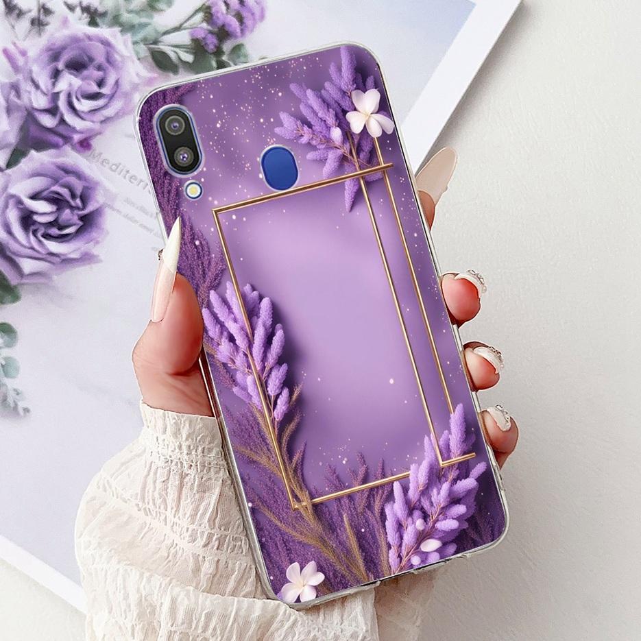 Для Samsung Galaxy M10 M20 M30 Чехол Новая Мода Расписная Крышка Прозрачный Силиконовый Мягкий Тонкий Чехол для Телефона Для Samsung M10 M20 M30 Fundas
