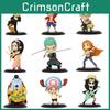 Изысканные ПВХ фигурки аниме One Piece с Луффи, Зоро, Нами. Идеально подходят для украшения торта