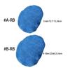 6Pieces Polishing Hoods Buffer Pads Car Polisher Bonnet For 5-6in/9-10in Cordless Car Buffers Compatible for Devices