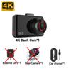 4K Front and Rear Camera GPS Car Dvr WIFI Dash Cam for Cars Camera for Vehicle Video Recorder Rear View Camera Night Vision